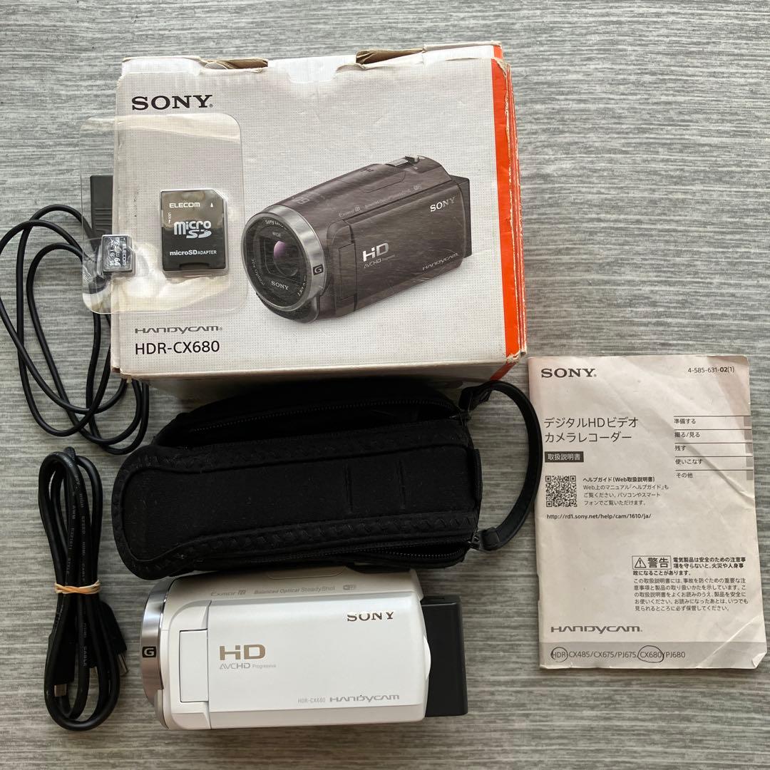 SONY HDR-CX680 ビデオカメラ本体