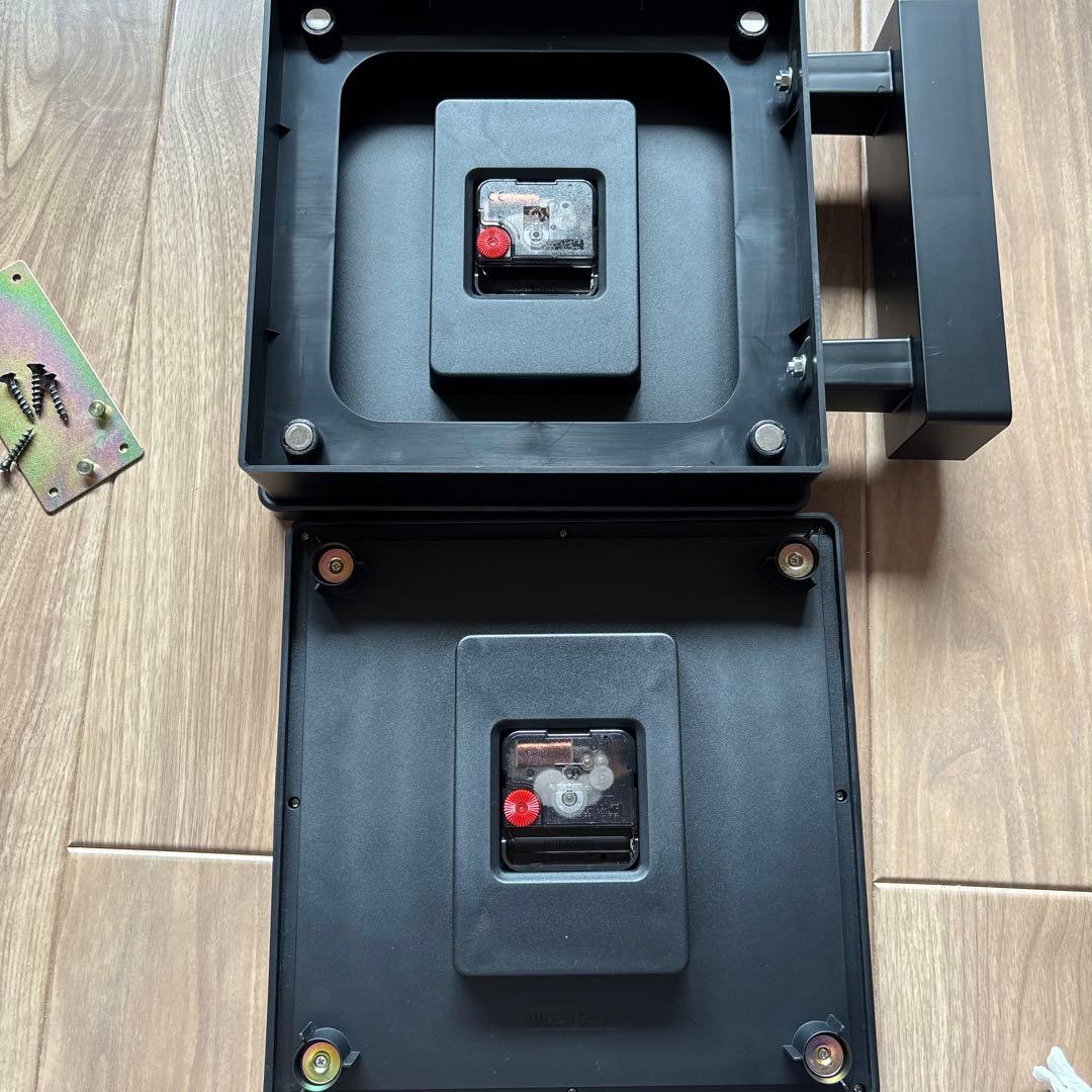 【ムーニー号様】両面時計 壁掛時計 ベスタイム(BESTIME)