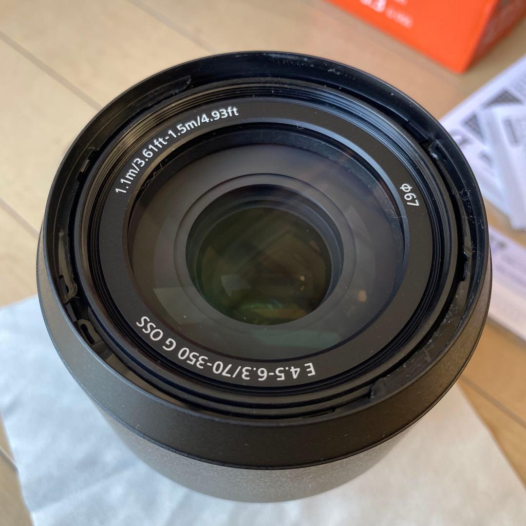 レンズ(ズーム) E 70-350mm F4.5-6.3 G OSS SEL70350G SONY