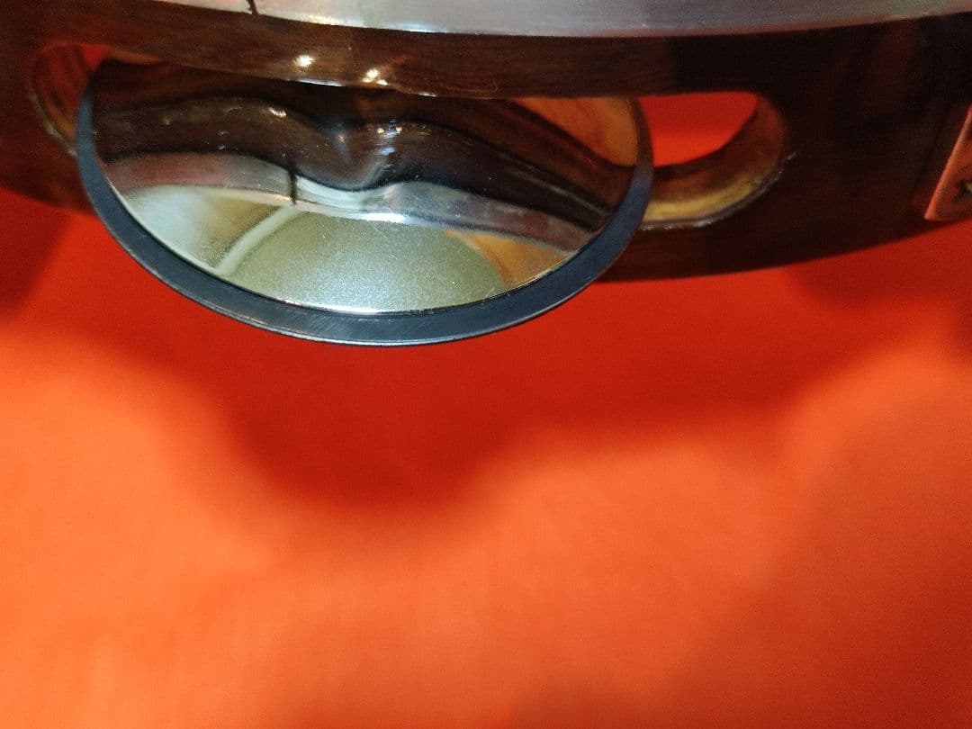 ☆Bauer PERCUSSIONパンデイロ　本皮　10インチ　スペーサー入り☆