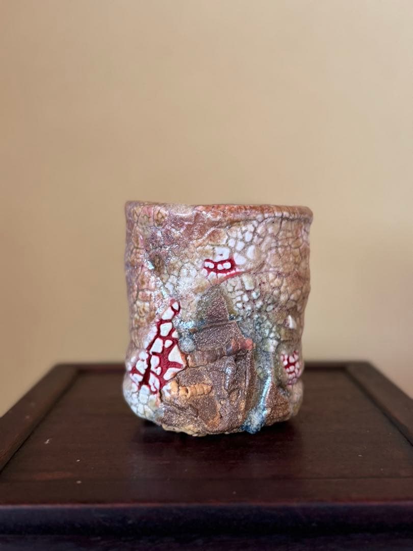 氏家昴大　黄瀬戸　湯呑　現代アート