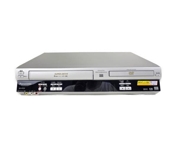 Panasonic ビデオ一体型DVDプレーヤー NV-VP33-S