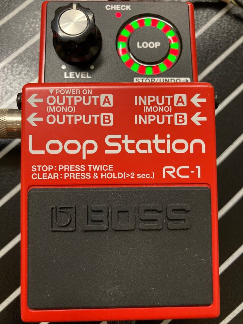 美品‼️BOSS RC-1 Loop Station 取説、箱付き