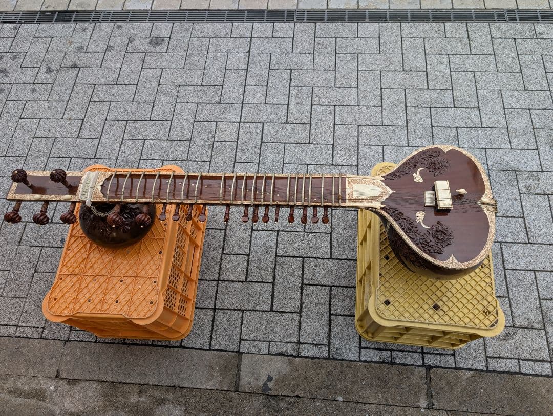 シタール　インド民族楽器