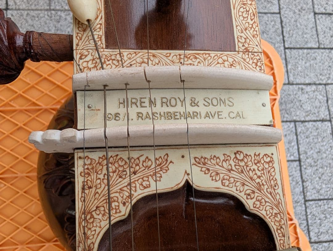 シタール　インド民族楽器