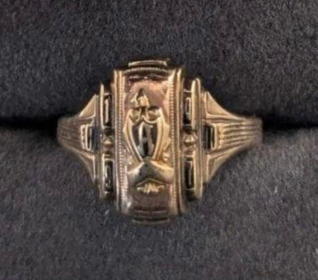 JOSTENS 10K 1961年 カレッジリング アメリカ 米国 クラスリング