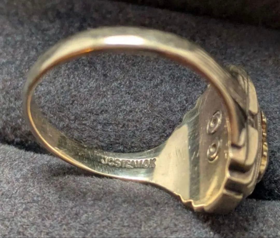 JOSTENS 10K 1961年 カレッジリング アメリカ 米国 クラスリング