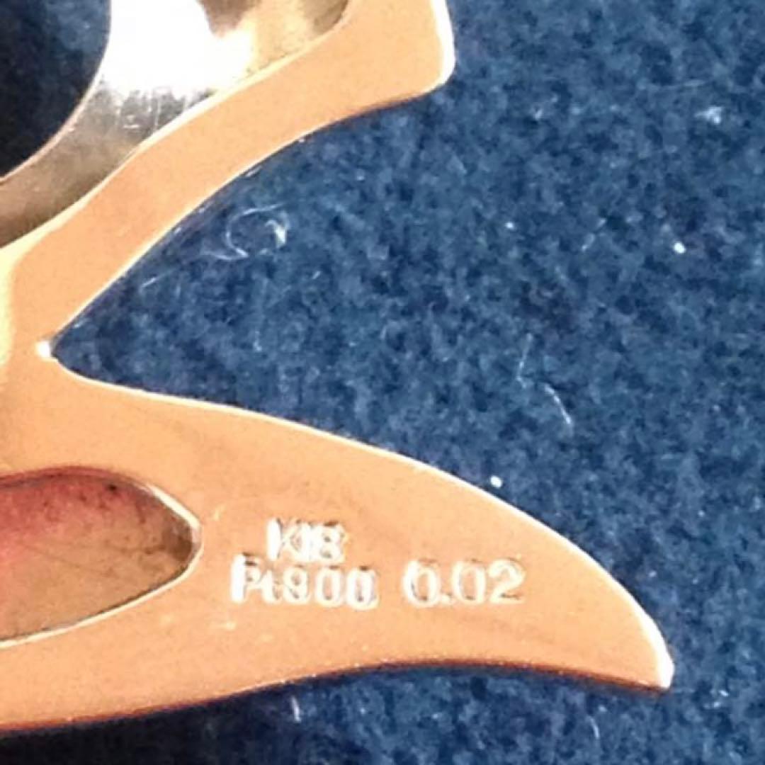 さあはなさく プラチナ リボンブローチ