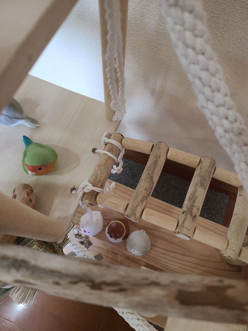 ② ukiオーダーページ　ハンドメイド　流木　アスレチック