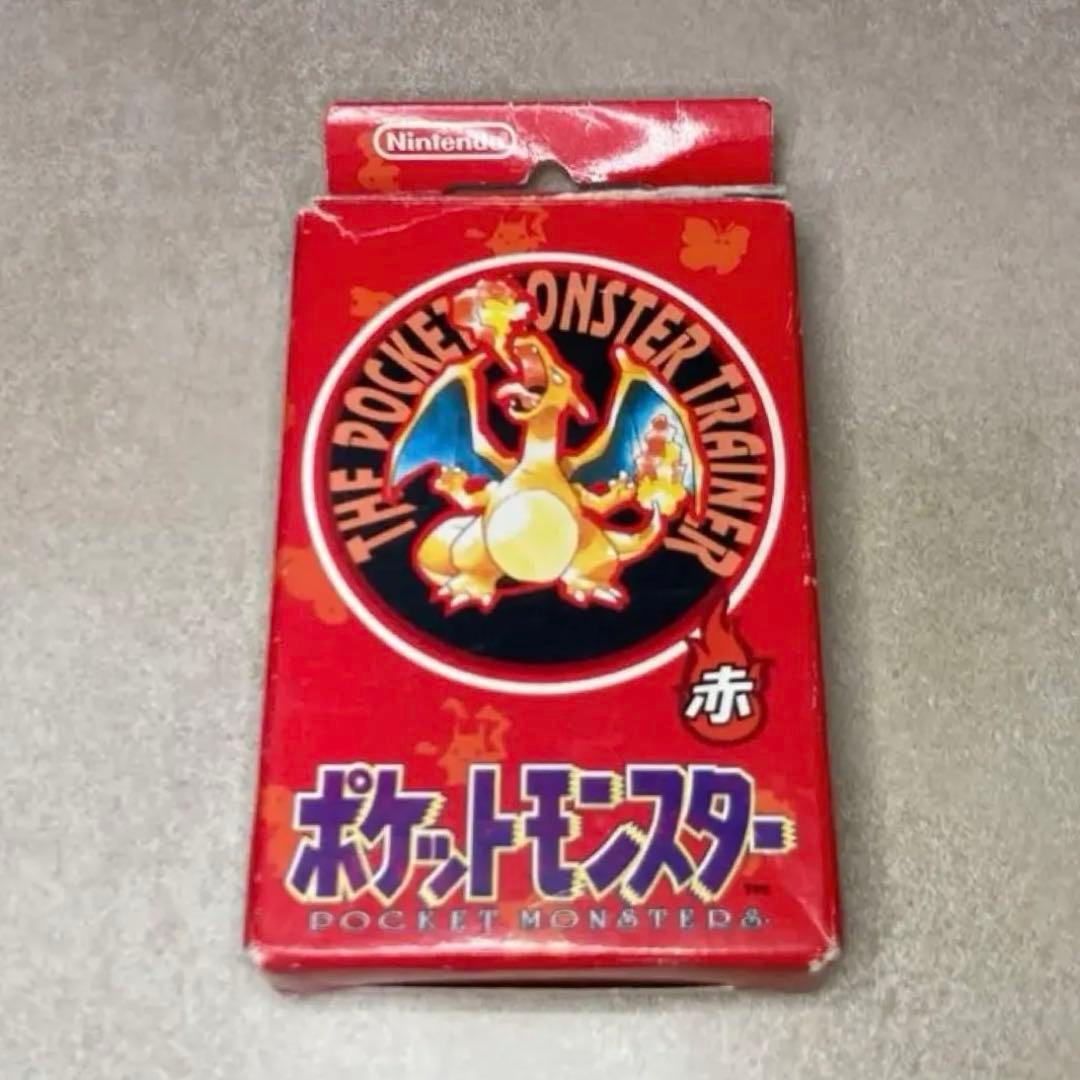 Nintendo ポケモントランプ　赤　ポケットモンスター　初代　初期
