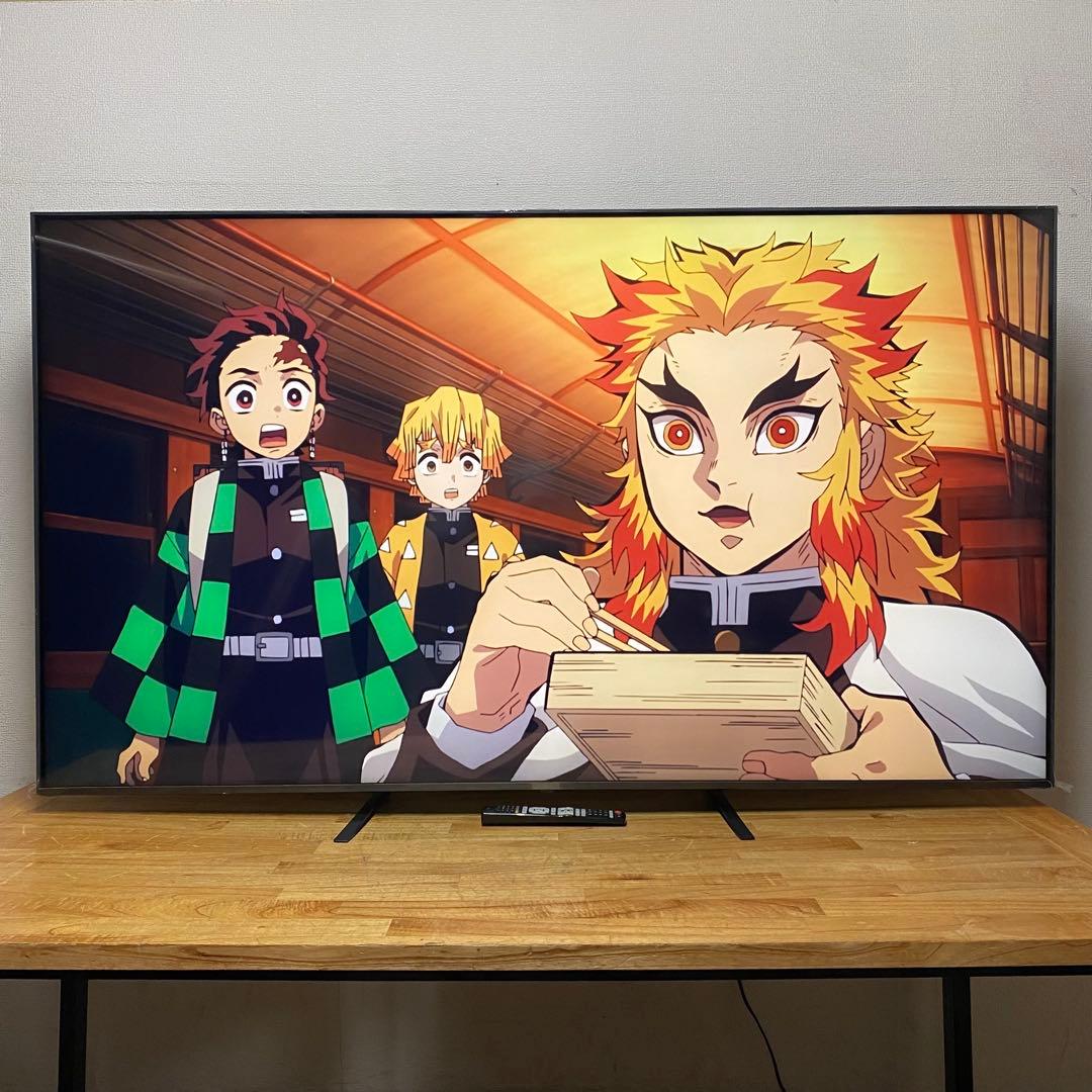 LG 75V型 4K液晶テレビ 75UR8000PJB 動画アプリ 2023年製