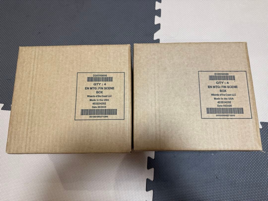 MTG FF シーンボックス 英語版 4種セット Final Fantasy