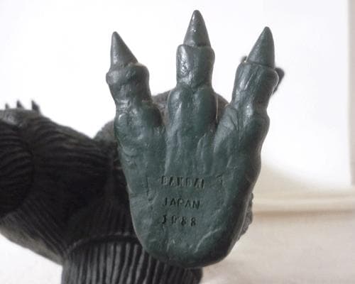 希少　キンゴジ　ゴジラ　ソフビ　フィギュア　バンダイ　当時物　レトロ