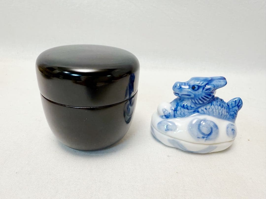 ほぼ未使用 茶道具 焼桐 短册箱 茶箱 茶道具一式 十二点セット 野点 元箱