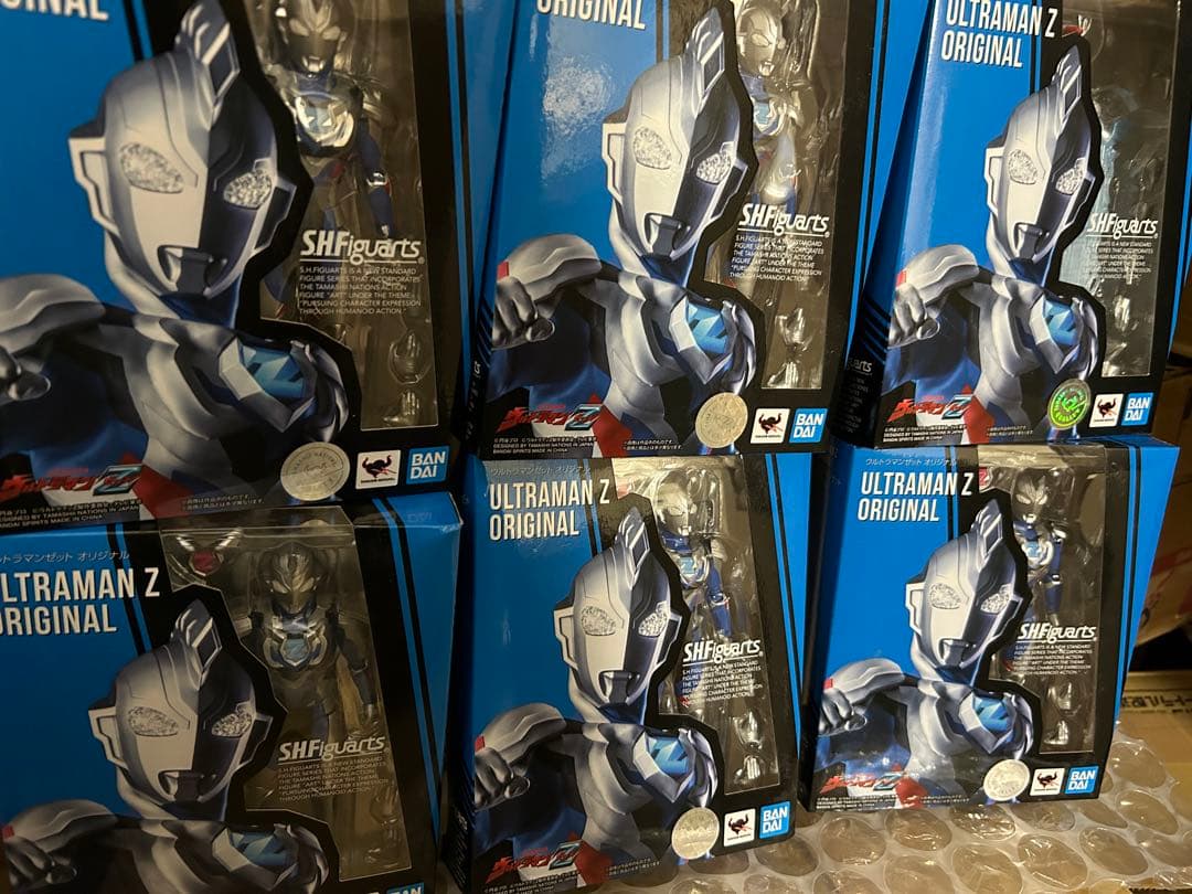 6個 S.H.Figuarts フィギュアーツ ウルトラマンゼット オリジナル