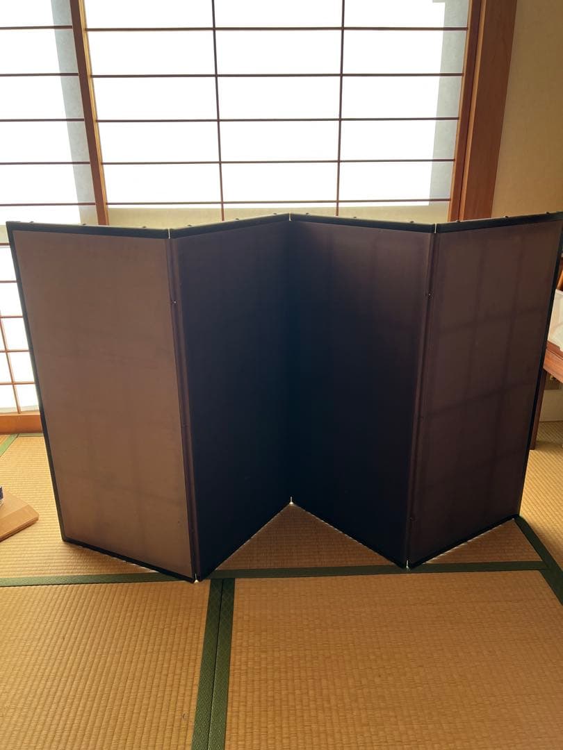 伊藤嘉晃 淡墨桜図 屏風 四曲一隻 複製画 日本画家