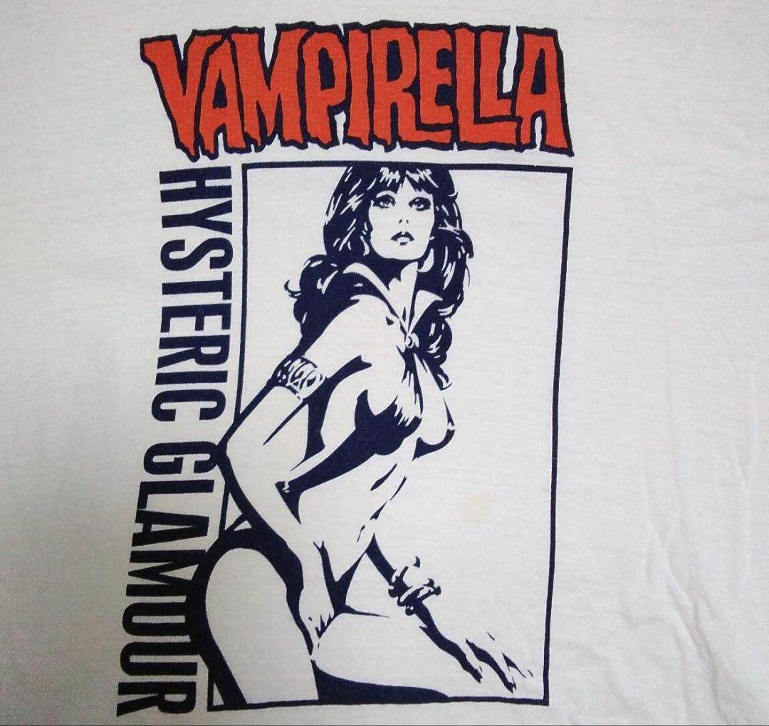 HYSTERIC GLAMOUR VAMPIRELLA リンガーTシャツ