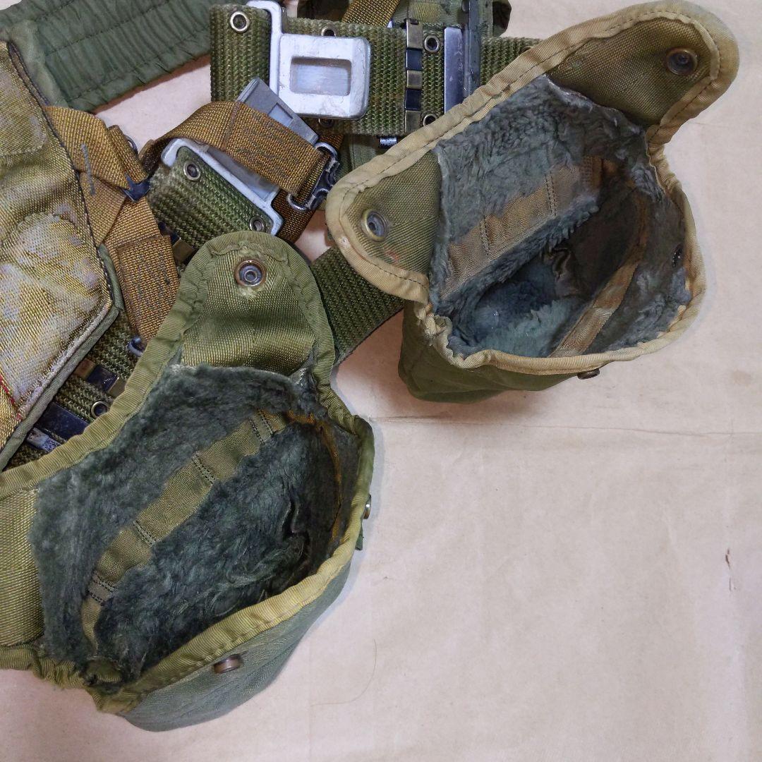 アメリカ軍ALICE装備 LC−1/−2ベルト/サスペンダー/ポーチ 実物中古品