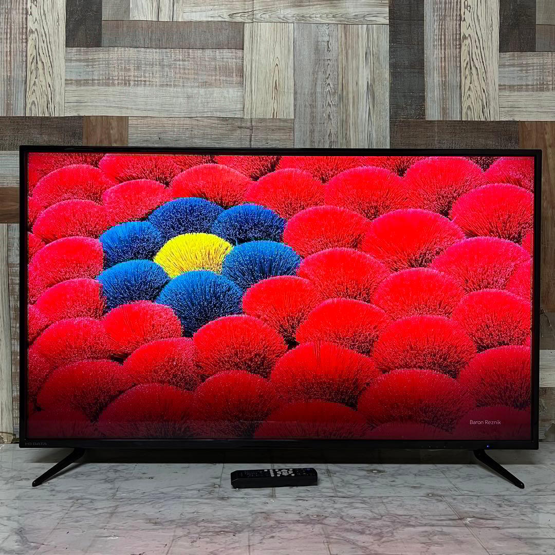 即日受渡❣️全国送料込2年前購入アイオーデータ43型4Kモニタースピーカーリモ付き