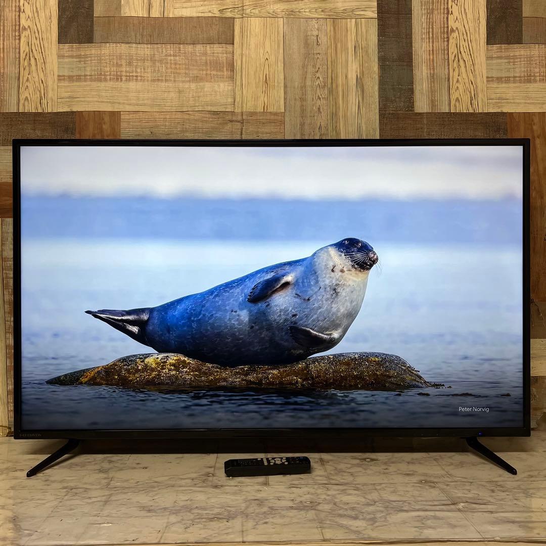 即日受渡❣️全国送料込2年前購入アイオーデータ43型4Kモニタースピーカーリモ付き