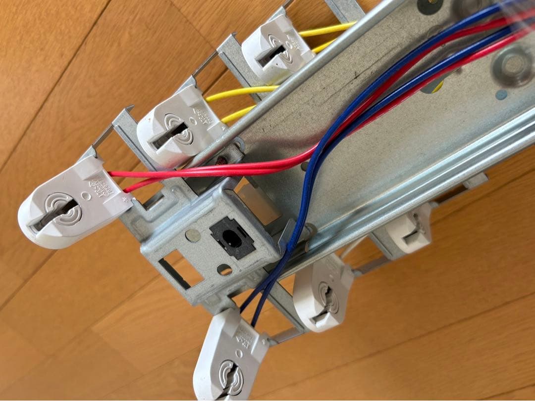 【２灯用×３セット】東芝蛍光灯器具＋蛍光灯電子安定器＋蛍光ランプセット