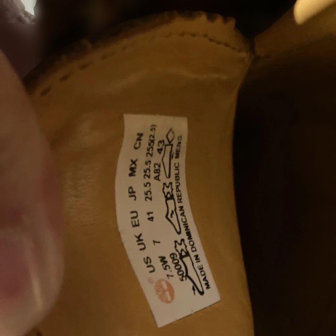 ティンバーランド　ダークブラウン レザー デッキシューズ