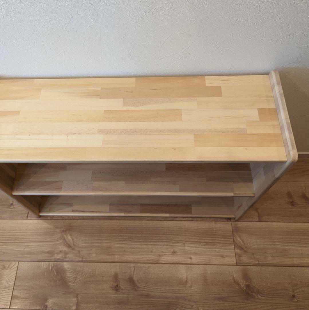 りん　絵本棚　木製棚　✨　木製ハンドメイド　リビングボード　モンテッソーリ