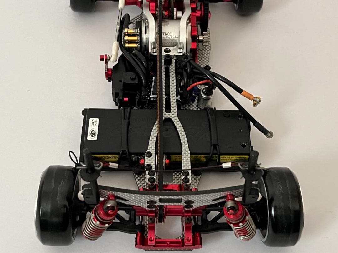 ヨコモ 1/10 ドリパケ DRB SSG レッド 一部メカ付 受信機無 完成品