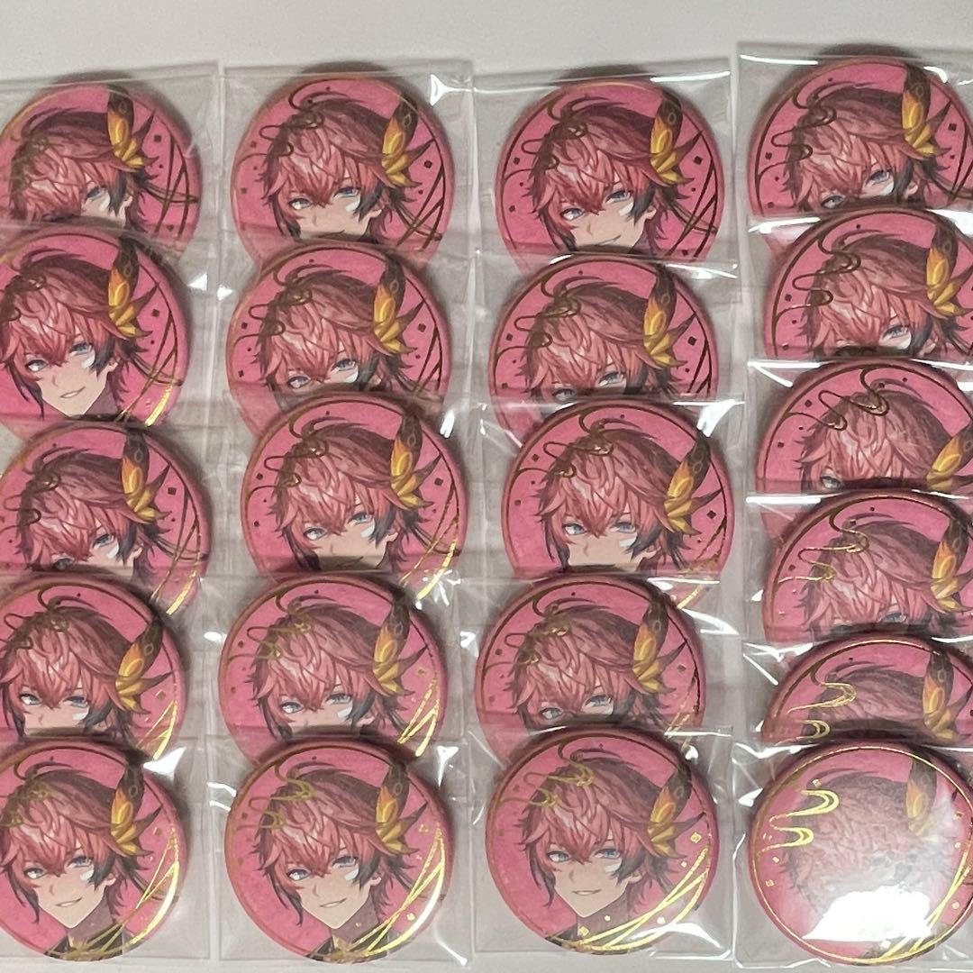 あ*と様 にじさんじ 赤城ウェン 妖怪万化 缶バッジ