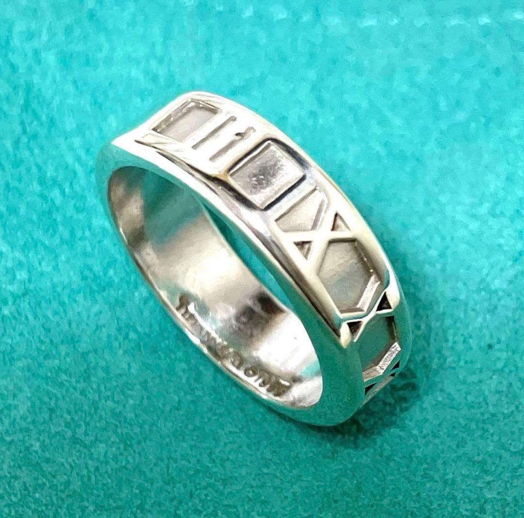 【最終値下げ済み】TIFFANY&Co. ティファニー　アトラスリング　19号