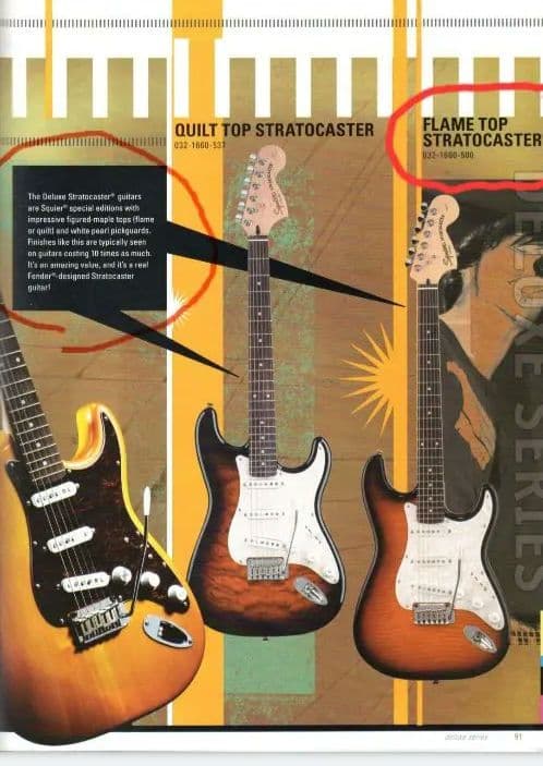 【美品】Squier Deluxe Stratocaster