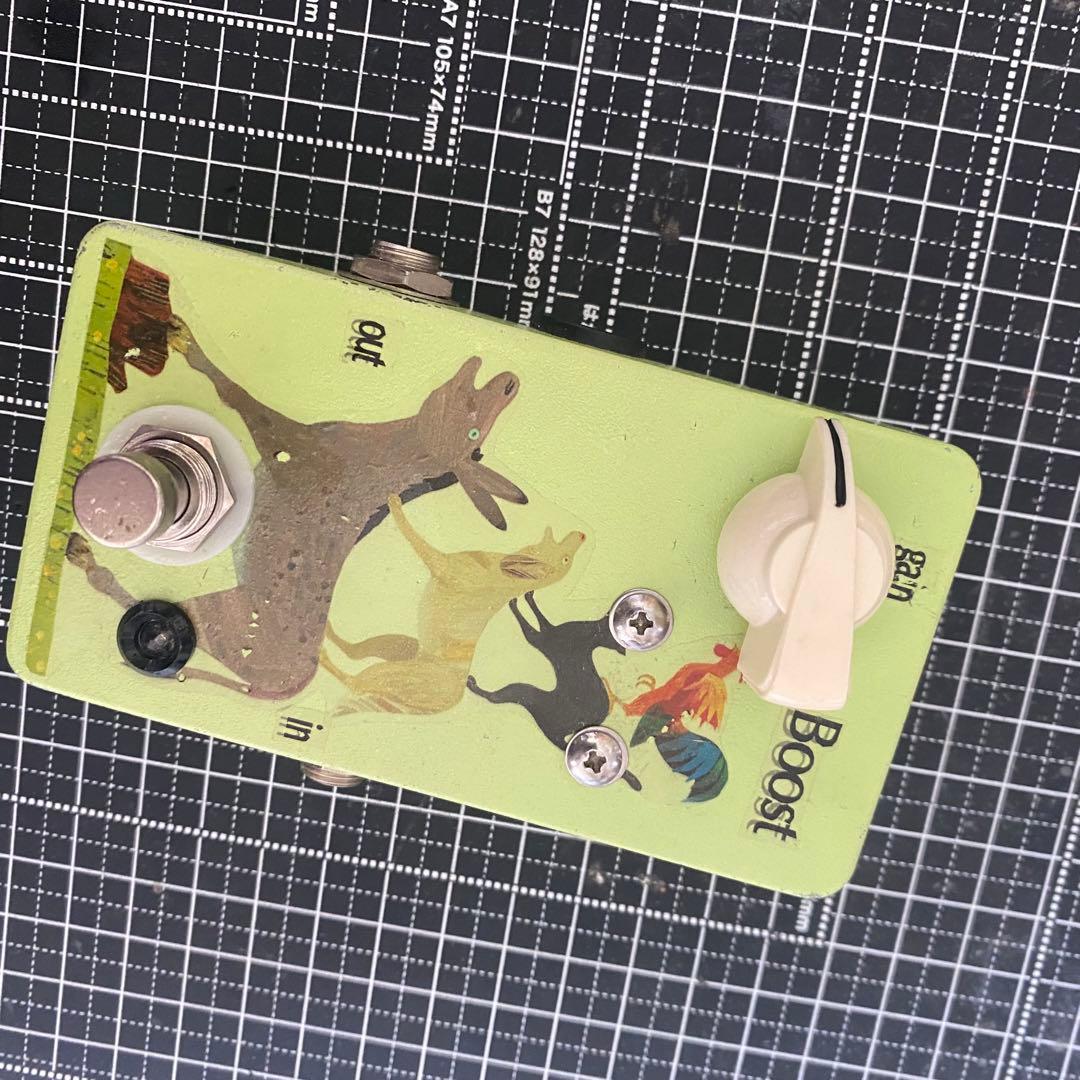 エレキギター用 コンパクトオーバードライブ個人ビルダー制作自作エフェクター