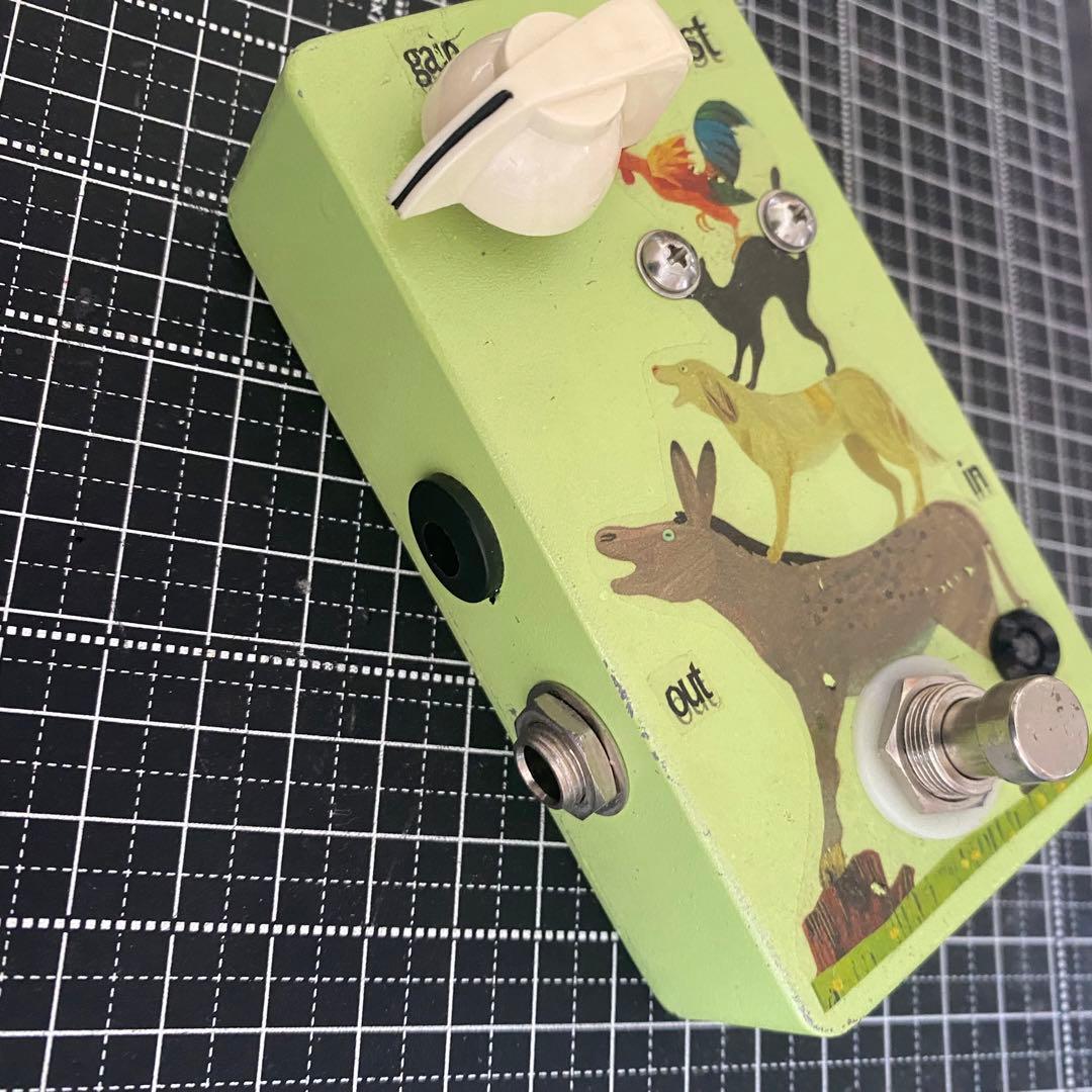 エレキギター用 コンパクトオーバードライブ個人ビルダー制作自作エフェクター