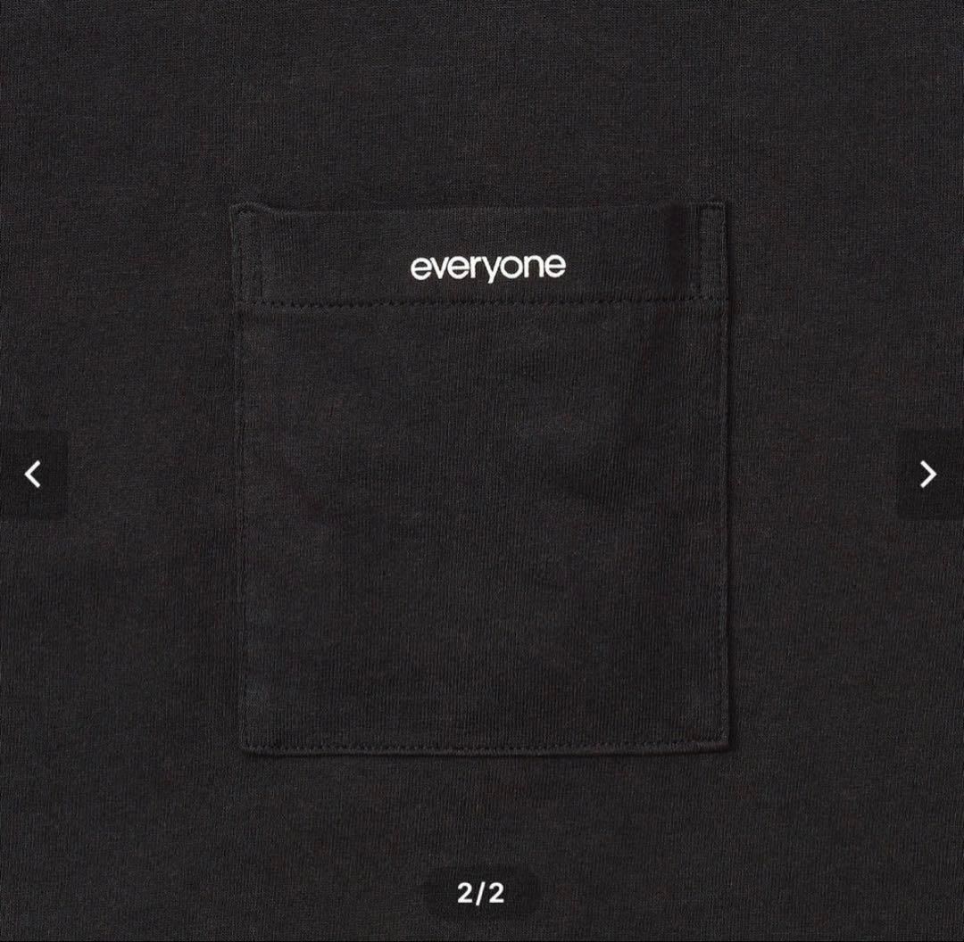 【新品未使用】everyone pocket tee shirt