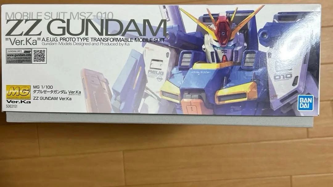 MG ダブルゼータガンダム　ver.ka 新品未使用　完全未開封