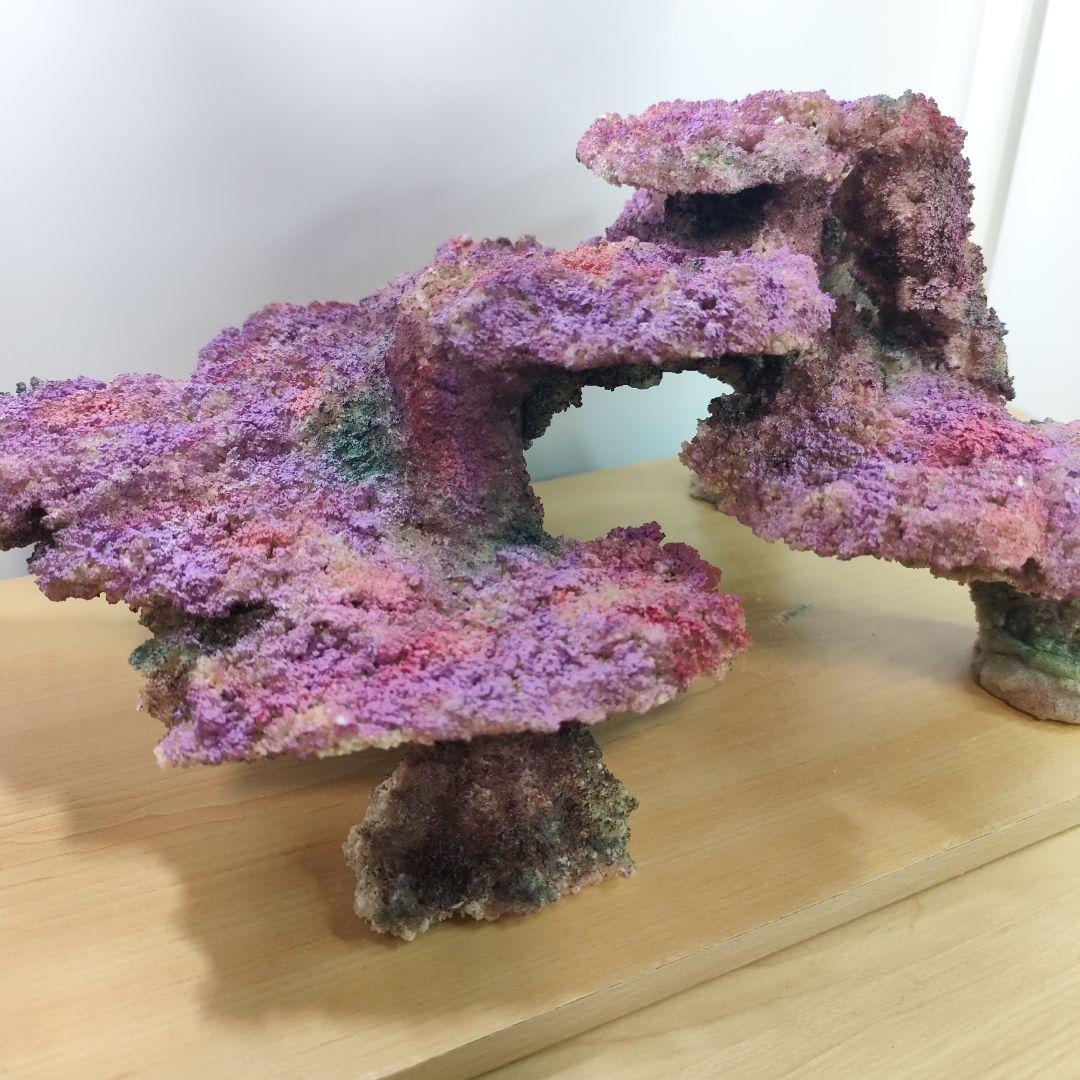 ❖新品アク抜き不要 人工ライブロック 60cm海水水槽用 レプリカ 多孔質安い3