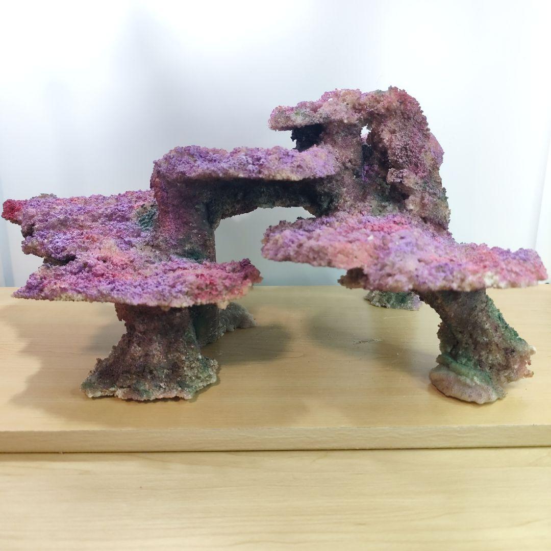 ❖新品アク抜き不要 人工ライブロック 60cm海水水槽用 レプリカ 多孔質安い3