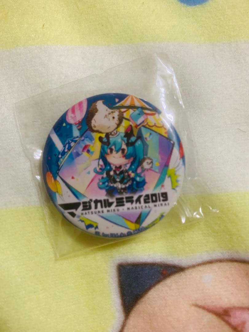 初音ミク　マジカルミライ2019 缶バッジ　特典