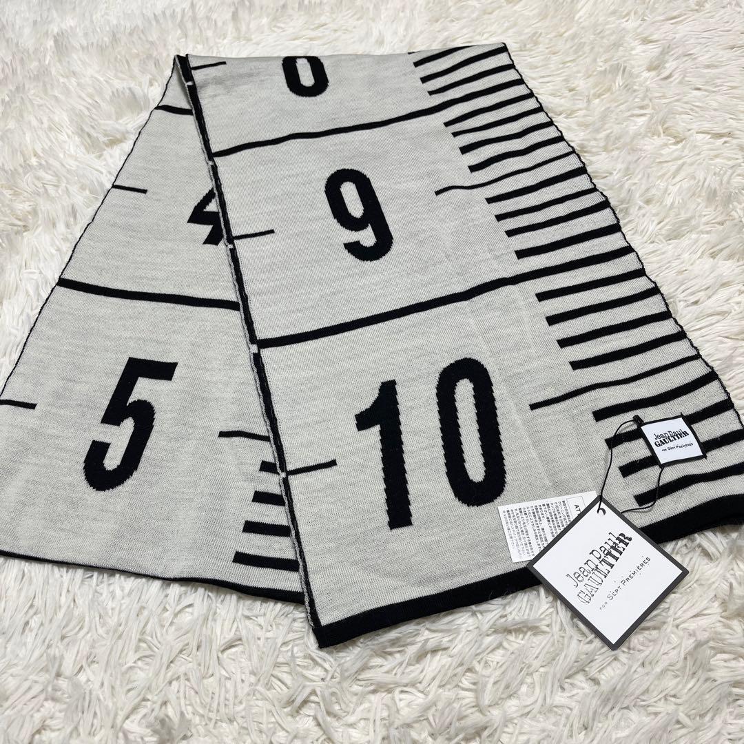 新品✨️ ジャンポールゴルチエ マフラー メジャー柄 ウール 限定完売品✨️