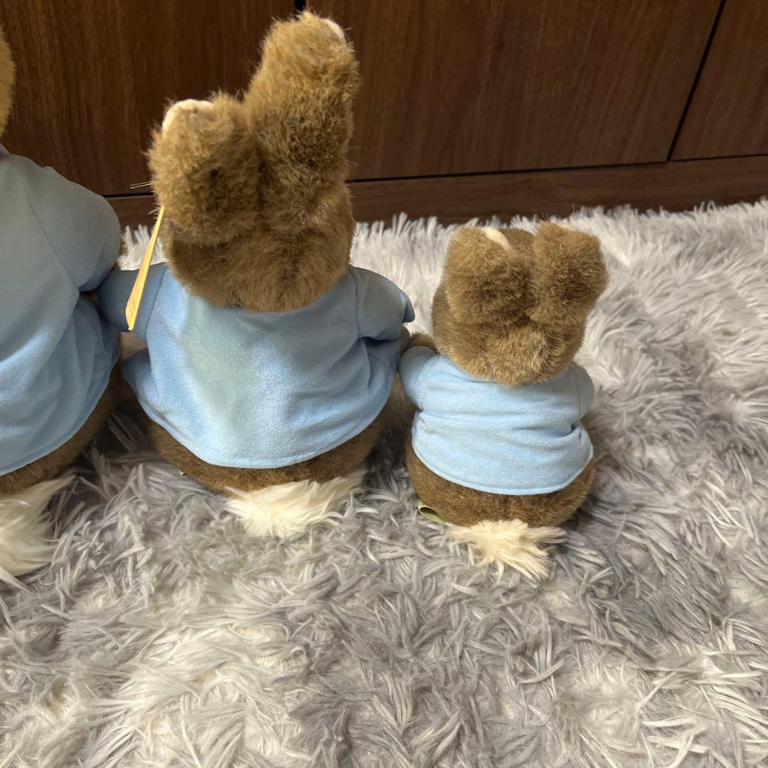 ピーターラビット　ぬいぐるみセット