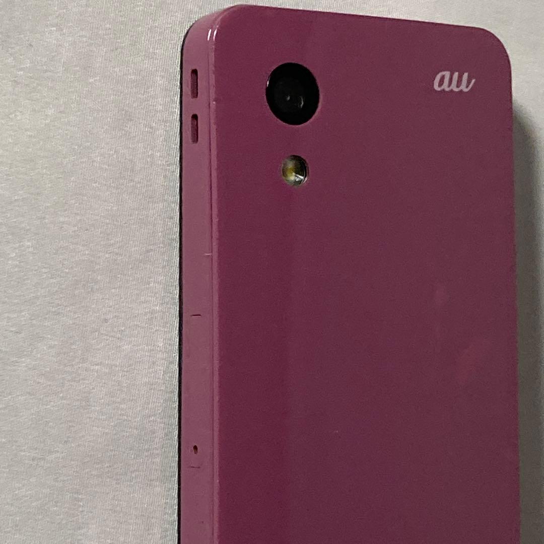 携帯電話本体 infobar xv CHERRY BERRY