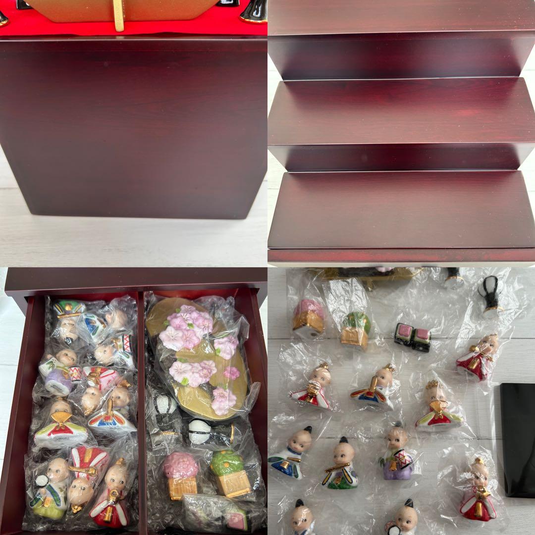 キューピー　お雛様3段かざり ローズオニール　加藤工芸