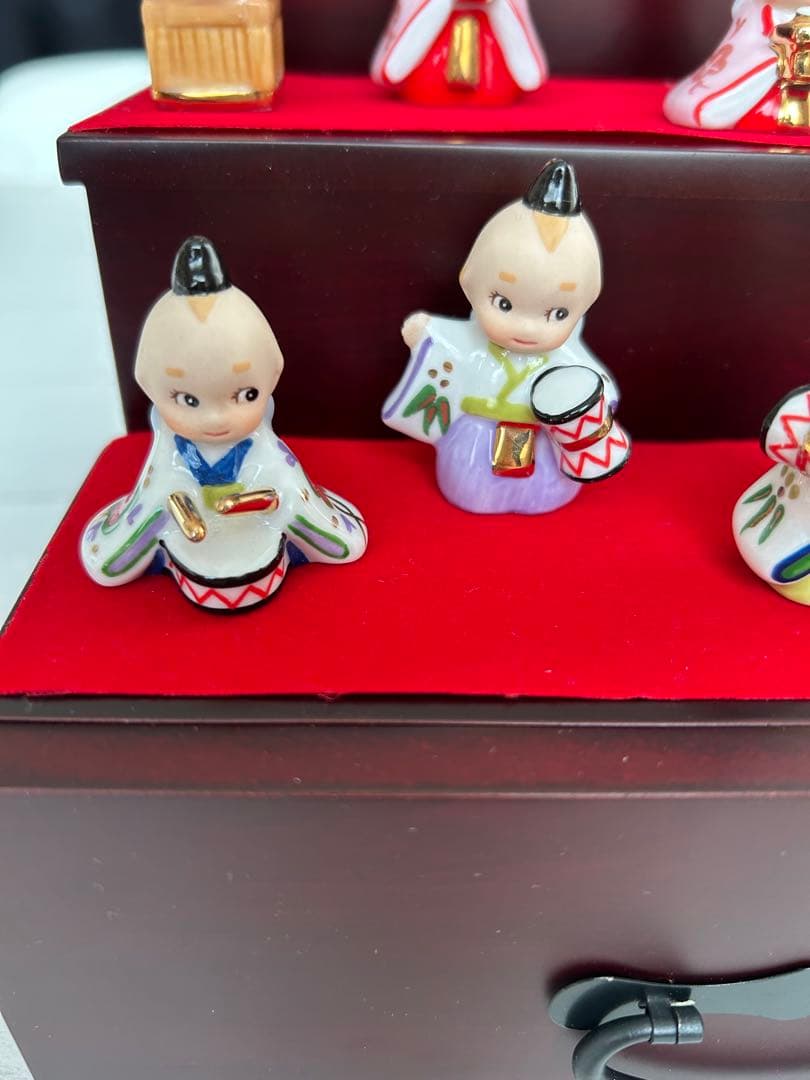 キューピー　お雛様3段かざり ローズオニール　加藤工芸