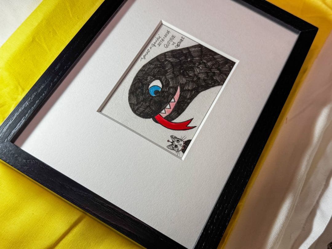 GUSTAVE vs GUSTAVE 2 手描きイラスト