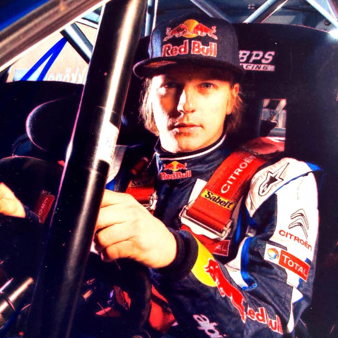 セール中…キミ・ライコネン直筆サイン入り2Lサイズ写真…