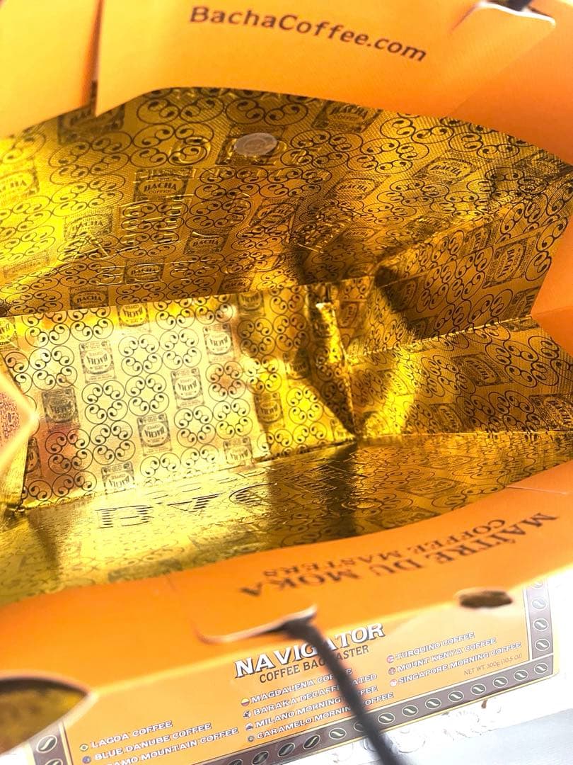 日本未発売　バシャコーヒー　Bacha Coffee 25個入　袋付ショッパー付