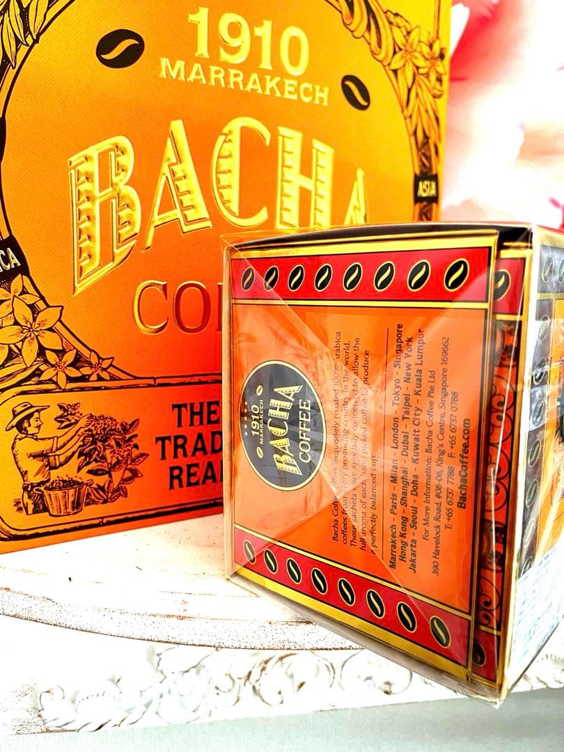 日本未発売　バシャコーヒー　Bacha Coffee 25個入　袋付ショッパー付