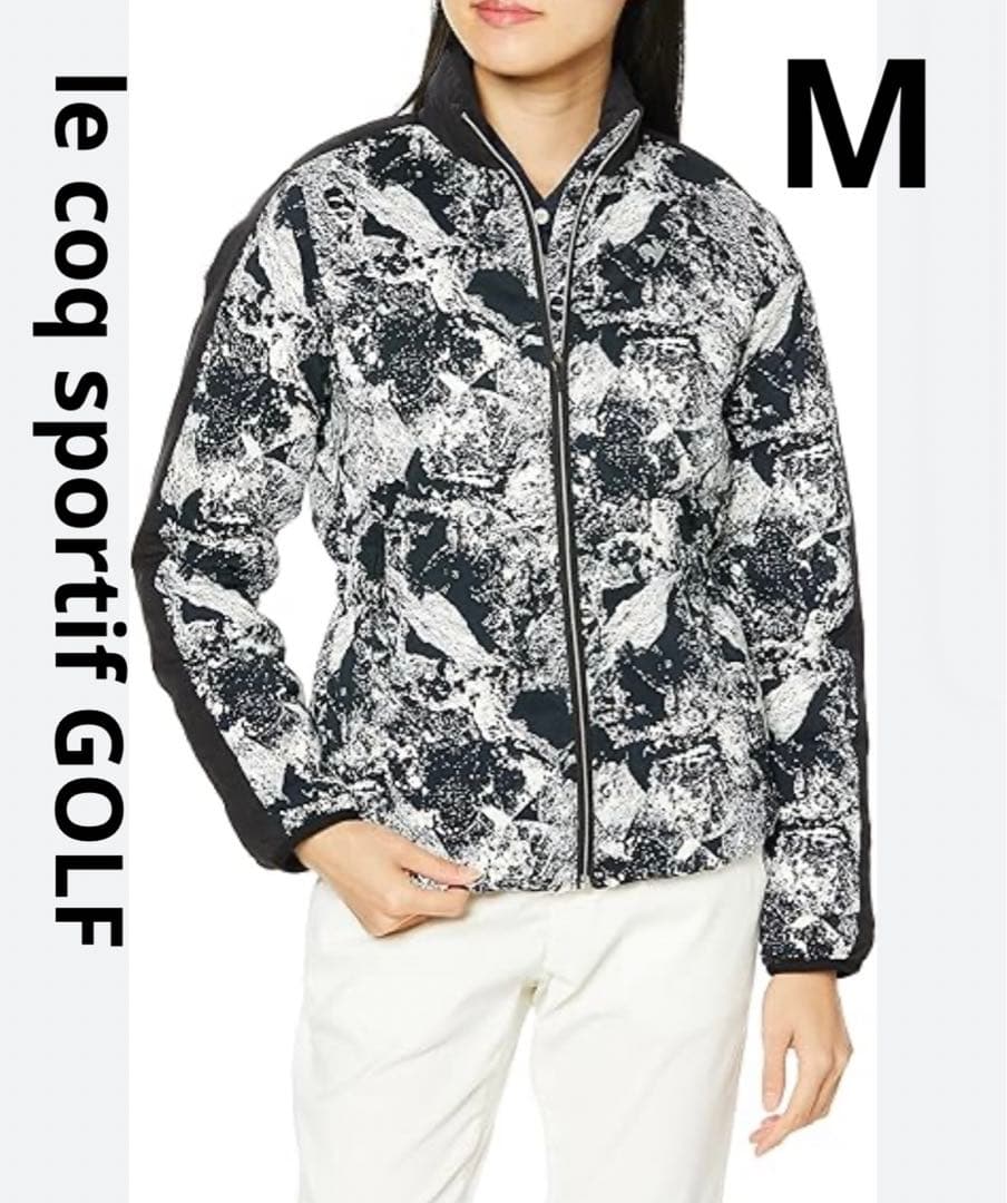 le coq sportif GOLFルコックゴルフウエア　ダウンジャケット黒M