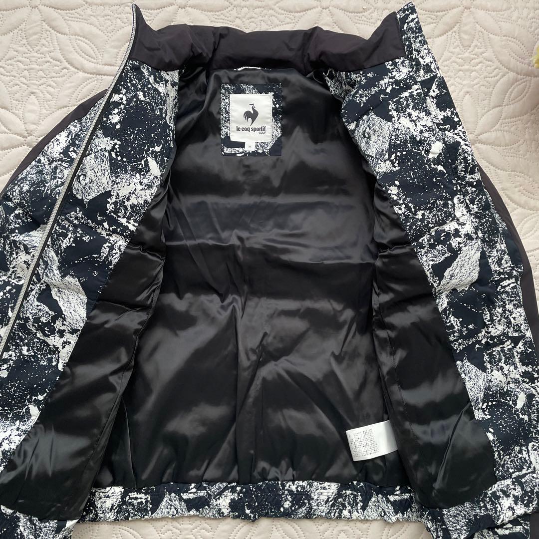le coq sportif GOLFルコックゴルフウエア　ダウンジャケット黒M