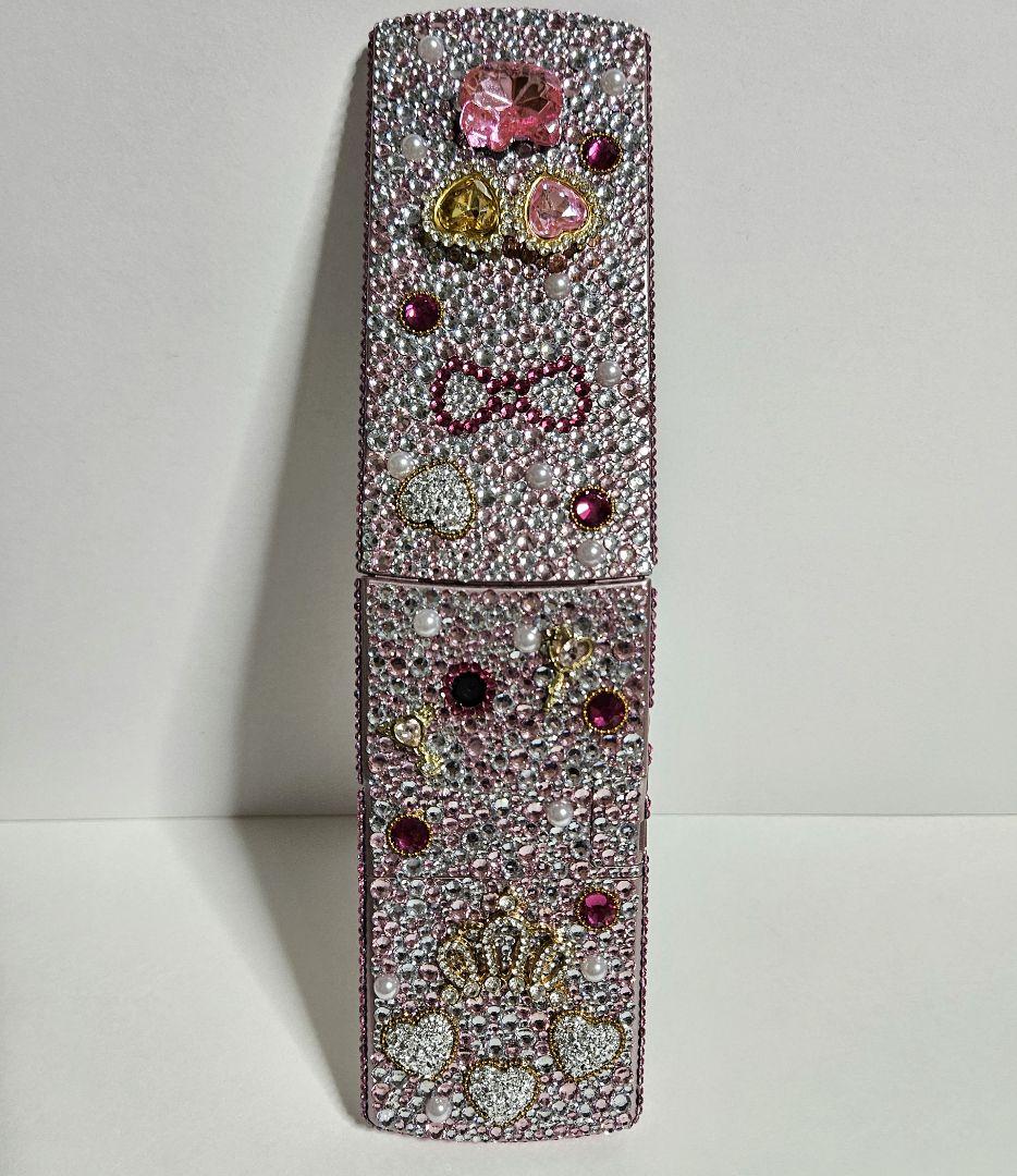 【リボン】デコ電/平成レトロ/ガラケー/ギャル/GAL/キティ/凸電